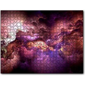 Cakapuzzle Rengarenk Fantastik Bulutlar Illüstrasyon 500 Parça Puzzle
