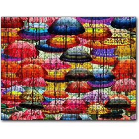 Cakapuzzle Rengarenk Şemsiyeler 120 Parça Puzzle