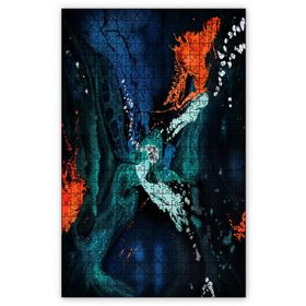 Cakapuzzle Renk Cümbüşü Soyut Dalgalar Ahşap 1000 Parça Puzzle