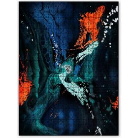 Cakapuzzle Renk Cümbüşü Soyut Dalgalar Ahşap 255 Parça Puzzle