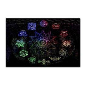 Cakapuzzle Renklerle Burç Sembolleri 120 Parça Ahşap Puzzle