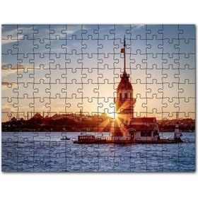 Cakapuzzle Renklerle Burç Sembolleri Mdf 120 Parça Puzzle