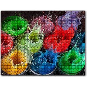 Cakapuzzle Renkli Damlalar Patlıyor 255 Parça Puzzle