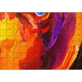 Cakapuzzle Renkli Fırça Darbeleri 120 Parça Ahşap Puzzle