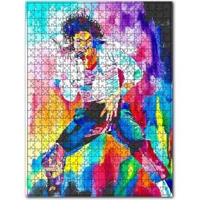 Cakapuzzle Renkli Michael Jackson Şekilli Görsel 255 Parça Puzzle