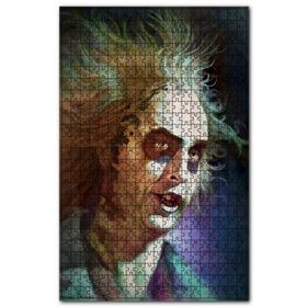 Cakapuzzle Retro Beetlejuice Beter Böcek Görsel Ahşap 1000 Parça Puzzle