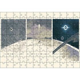 Cakapuzzle Retro Film Afişi Yıldızlararası Görseli 120 Parça Ahşap Puzzle