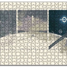 Cakapuzzle Retro Film Afişi Yıldızlararası Görseli Mdf 500 Parça Puzzle