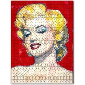 Cakapuzzle Retro Marilyn Monroe Desenli Görsel 500 Parça Puzzle