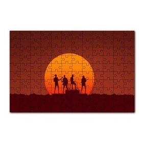 Cakapuzzle Retro Tarzı Daft Punk Müzik Görseli 120 Parça Ahşap Puzzle