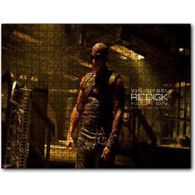 Cakapuzzle Riddick Vin Diesel Görseli Mdf 1000 Parça Puzzle