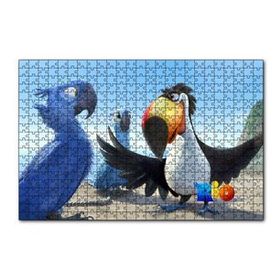 Cakapuzzle Rio Macerası Papağanlar 120 Parça Ahşap Puzzle