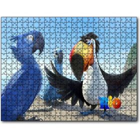 Cakapuzzle Rio Macerası Papağanlar Mdf 1000 Parça Puzzle
