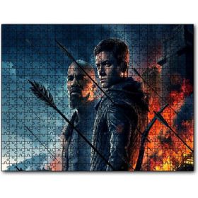 Cakapuzzle Robin Hood Taron Eggerton Ahşap 500 Parça Puzzle