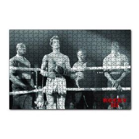 Cakapuzzle Rocky 3 Sylvester Stallone Ring SB 120 Parça Ahşap Puzzle
