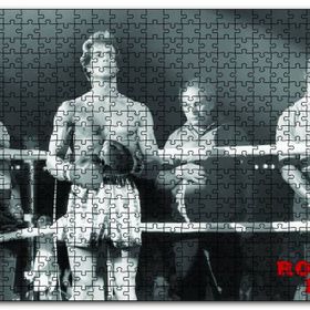 Cakapuzzle Rocky 3 Sylvester Stallone Ring Sb Mdf 1000 Parça Puzzle