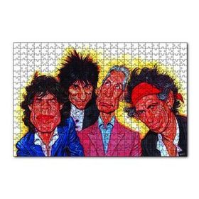 Cakapuzzle Rolling Solist Karikatür Çizim 120 Parça Ahşap Puzzle