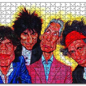 Cakapuzzle Rolling Solist Karikatür Çizim Mdf 120 Parça Puzzle