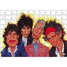 Cakapuzzle Rolling Solist Karikatür Çizim Mdf 120 Parça Puzzle