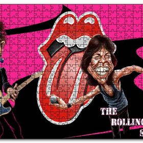 Cakapuzzle Rolling Solist Karikatürize Çizim Mdf 1000 Parça Puzzle
