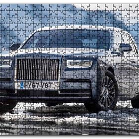 Cakapuzzle Rolls Royce Hayalet Araba Görseli Mdf 1000 Parça Puzzle