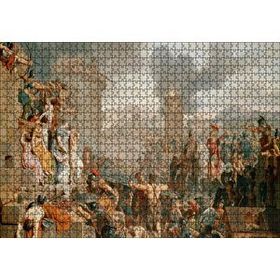 Cakapuzzle Roma Savaşları Görseli 120 Parça Ahşap Puzzle