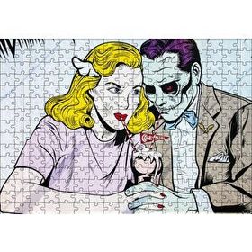 Cakapuzzle Romantik Çizgi Romanlar Ahşap 255 Parça Puzzle