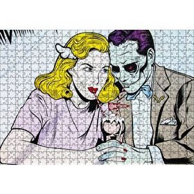 Cakapuzzle Romantik Çizgi Romanlar Ahşap 500 Parça Puzzle
