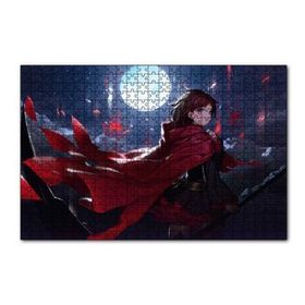 Cakapuzzle Ruby Rose ve Dolunay 120 Parça Ahşap Puzzle
