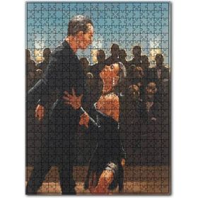 Cakapuzzle Rumba Dersinde Siyahlı Çift Ahşap 255 Parça Puzzle