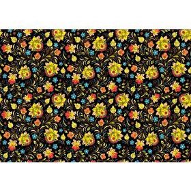 Cakapuzzle Rus Stili Çiçek Desenleri 120 Parça Ahşap Puzzle