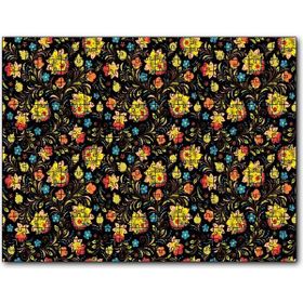 Cakapuzzle Rus Stili Çiçek Desenleri Mdf 1000 Parça Puzzle