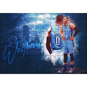 Cakapuzzle Russell Westbrook Mdf 120 Parça Puzzle