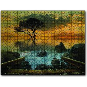 Cakapuzzle Rüya Gün Batımı Su 1000 Parça Puzzle