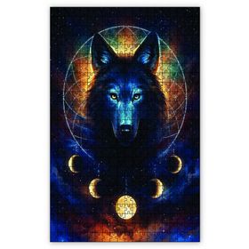 Cakapuzzle Rüya Yakalayıcı Kurt Ahşap 1000 Parça Puzzle