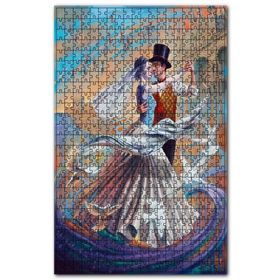 Cakapuzzle Rüzgar Dansı Görseli Ahşap 1000 Parça Puzzle
