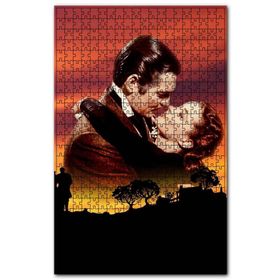 Cakapuzzle Rüzgar Gibi Geçti Sahnesi Ahşap 255 Parça Puzzle