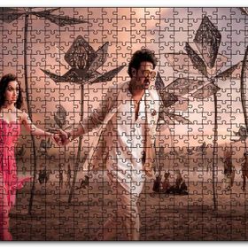 Cakapuzzle Saaho Prabas Shraddha Kapoor Ahşap 500 Parça Puzzle