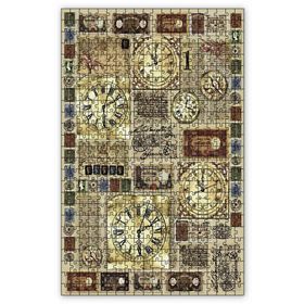 Cakapuzzle Saat Mektup Pullar Zeminli Ahşap 255 Parça Puzzle