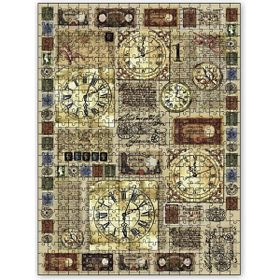 Cakapuzzle Saat Mektup Pullar Zeminli Ahşap 500 Parça Puzzle