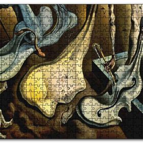 Cakapuzzle Salvador Dali Akşam Örümceği Göreli Mdf 1000 Parça Puzzle