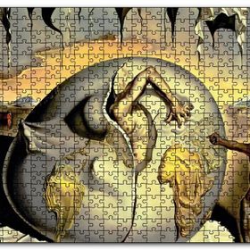 Cakapuzzle Salvador Dali İnsanın Doğuşunu İzleyen Çocuk Mdf 500 Parça Puzzle