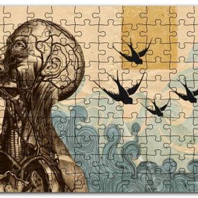 Cakapuzzle Sanatsal Anatomi Mdf 500 Parça Puzzle
