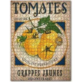 Cakapuzzle Sarı Domates Afişi Görseli 255 Parça Puzzle