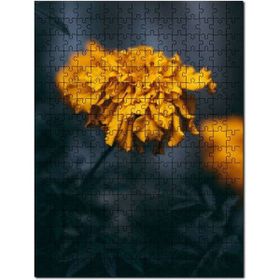 Cakapuzzle Sarı Karanfil Çiçeği Görseli 500 Parça Puzzle