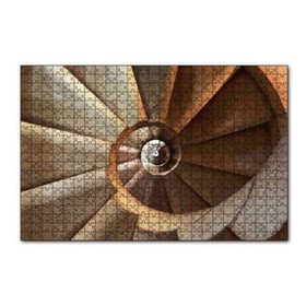 Cakapuzzle Sarmal Merdiven Üstten Görünüş 120 Parça Ahşap Puzzle