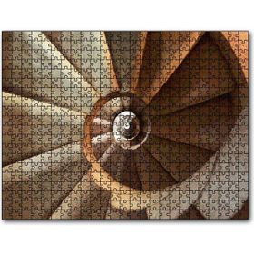 Cakapuzzle Sarmal Merdiven Üstten Görünüş Mdf 1000 Parça Puzzle