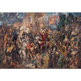 Cakapuzzle Savaş Sahnesi Karmaşa 120 Parça Ahşap Puzzle