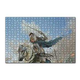 Cakapuzzle Savaş Şovalye At Görseli 120 Parça Ahşap Puzzle