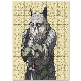 Cakapuzzle Savaşçı Kedi Animasyon Görseli Mdf 120 Parça Puzzle